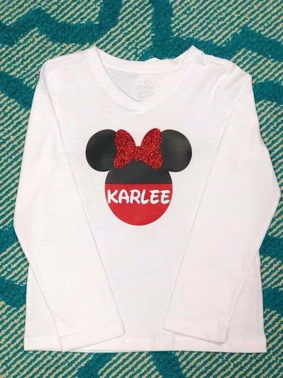 etsy minnie mouse shirt