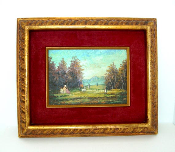 ジャック・パーキンスの署名入りオリジナル油絵風景画、コレクター向け