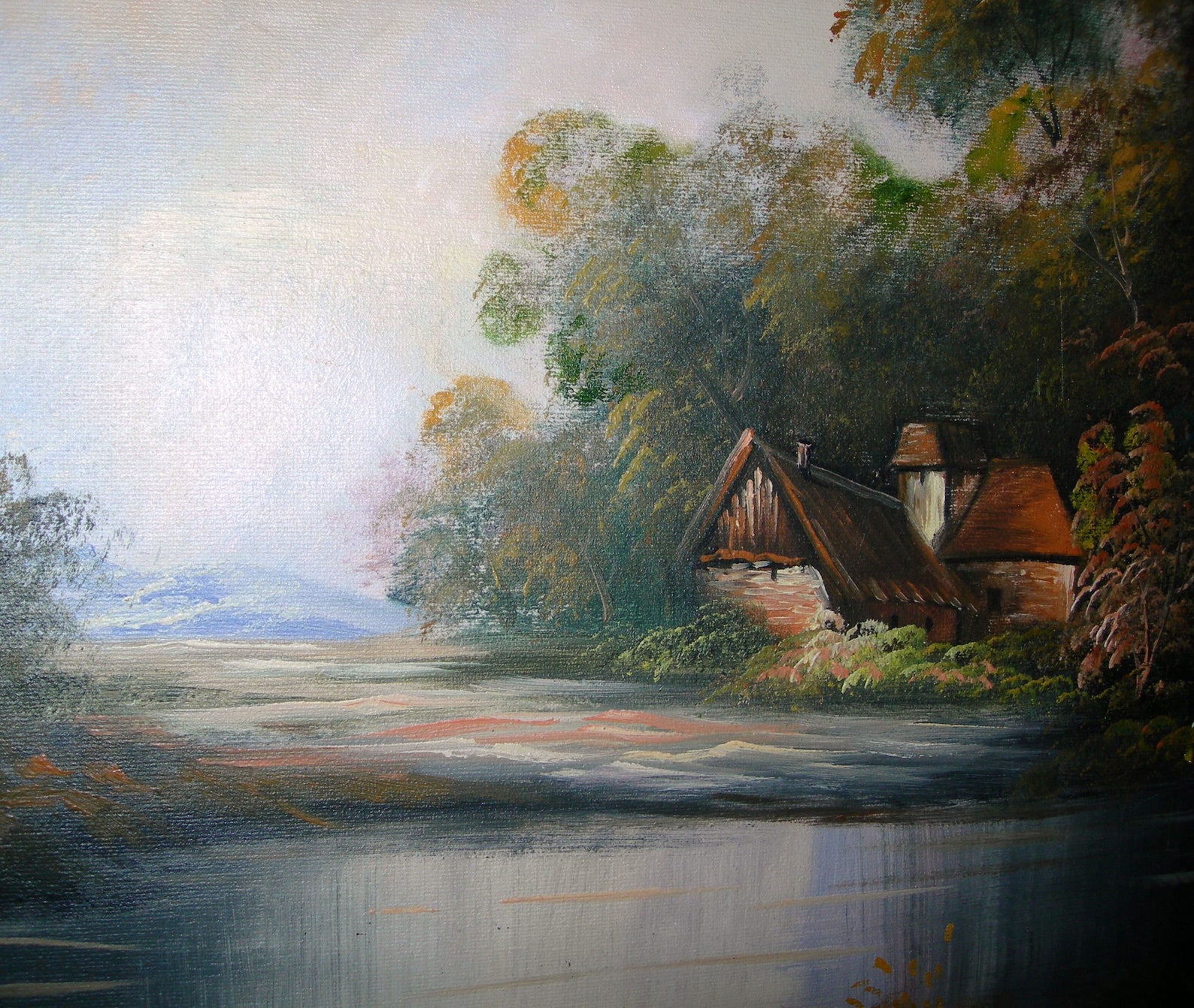 Original Oil Painting the Old Mill - Etsy UK