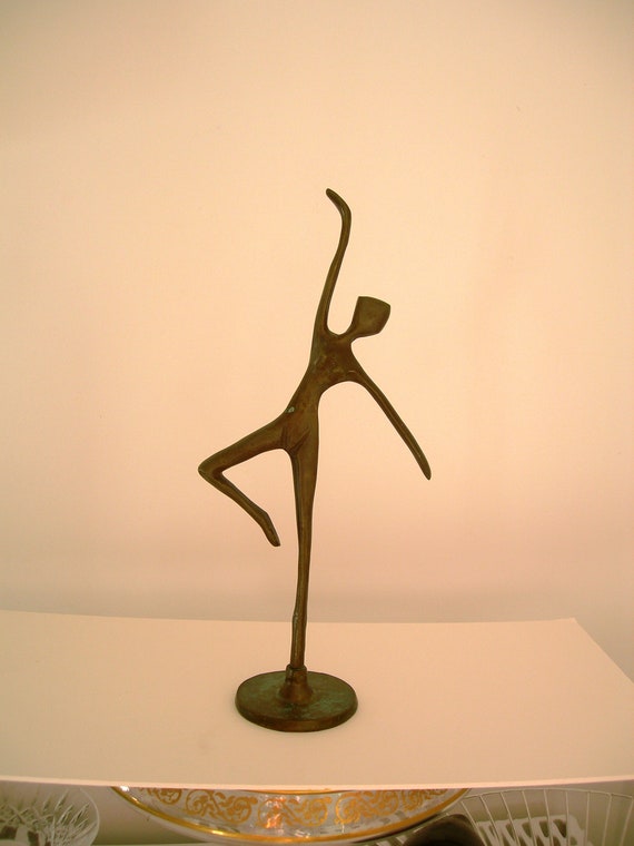 bronze 30cm style antique Statuette de ballerine