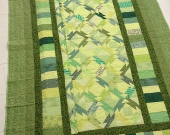 Simply grün Quilt