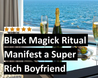 black magic love spell: bring me a rich boyfriend / husband / sugar daddy with 3 demons - love spell, luxury spell money magick wicca voodoo