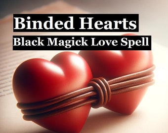 Binded heart love spell with 3 spirits, extremely potent with real chicken hearts. Full report and photo