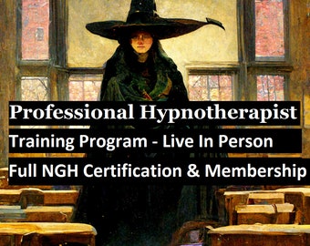 Professional Hypnotherapist Training Program. NGH accredited. (ie Certified Hypnotist at the Advanced level)