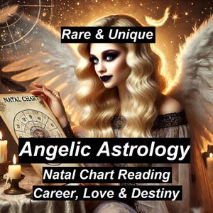 Astrologie angélique : lecture personnalisée de votre thème natal révélant votre destinée, votre carrière, votre amour, votre chemin spirituel. Tarot psychique unique et rare, loa de sorcellerie