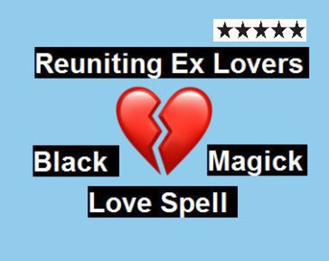 Bring back my Ex! Extreme Black Magick love spell with the love Genie - Gemory. Photo + Report