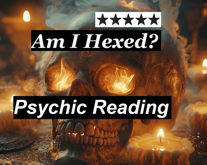 Psychic Reading: Am I hexed? Did someone cursed me? Am I under an evil eye? Witchcraft black magick Voodoo tarot