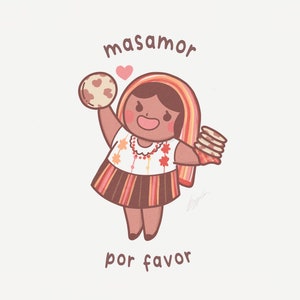 Masamor Por Favor! – El Salvador Standard Postkarte