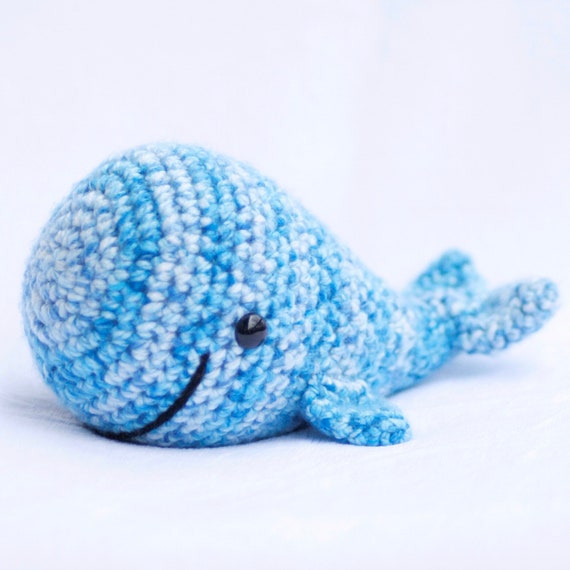 stuffed blue whale