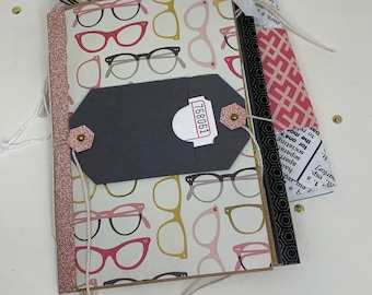 Diario de basura de gafas 1, hecho a mano OOAK