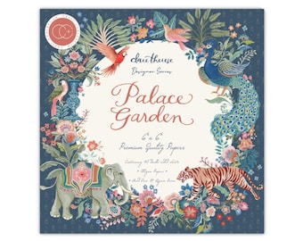 Craft Consortium - Colección Palace Garden - Bloc de papel de 6 x 6 // CCDPAD003B