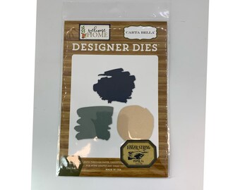 Paint Swatches Die Set by Carta Bella. #CBWHO74041. New in package.