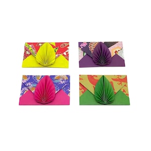 4 bolsas de hojas de origami