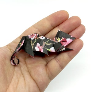 1 Camaleonte origami/ idea regalo