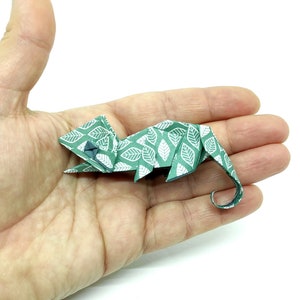 1 Camaleonte origami/ idea regalo