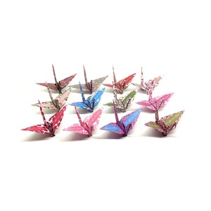 12 Gru  personalizzata sposi Cherry Blossom 12 fantasie/Stampa ecologica