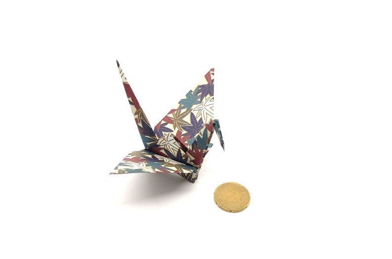 12 Japanese Cranes Washi patterns 12 Patterns image 9