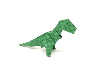 Medium origami dinosaur/Tyrannosaurus rex/gift idea