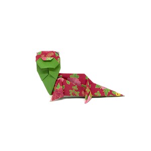 Lontra origami fantasia washi patterns / idea regalo / Decorazione