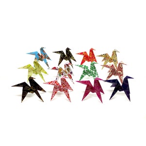 12 Cavalli origami Medi 8 cm/ japanese design / Idea Regalo / Segnaposto