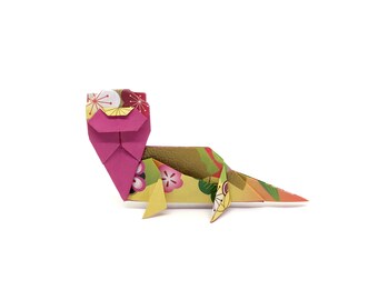Otter-Origami-Fantasie-Kimono-Muster / Geschenkidee / Dekoration