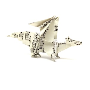 1 Drago origami musica