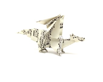 1 Muzikale origami draak