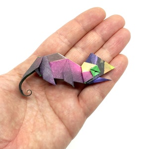 1 Camaleonte origami/ idea regalo