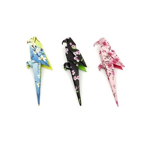 3 Pappagalli piccoli / idea regalo / decorazione