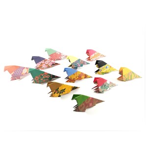 12 Uccellini origami Washi / idea regalo / segnaposto /
