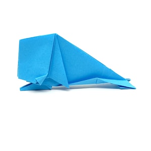 1 Balena origami piccola / idea regalo / decorazione