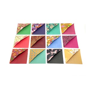 12 Segnalibri origami angolo Kimono patterns / idea regalo / segnalibro manga