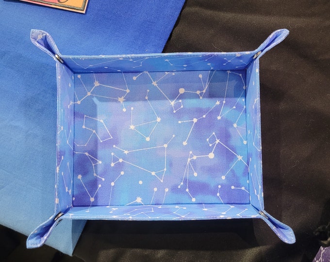 Constellation Dice Roller Tray Dungeons & Dragons Handmade Dnd
