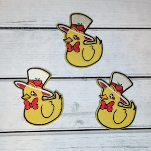 Rubber duck Lucifer Iron On Patch