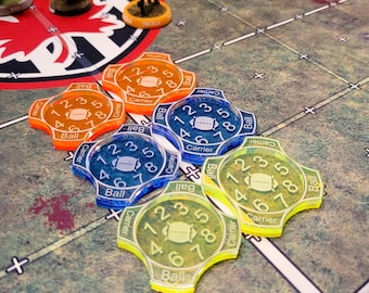 Fantasy Football Double Layer Ball Token