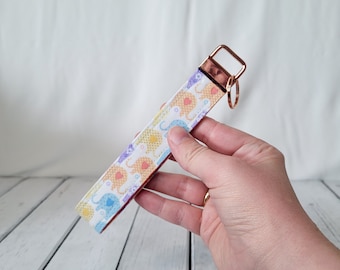 Elephant Key Wristlet