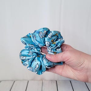 Clouds and Bullets Scrunchie