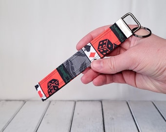 Cat Demon Key Wristlet