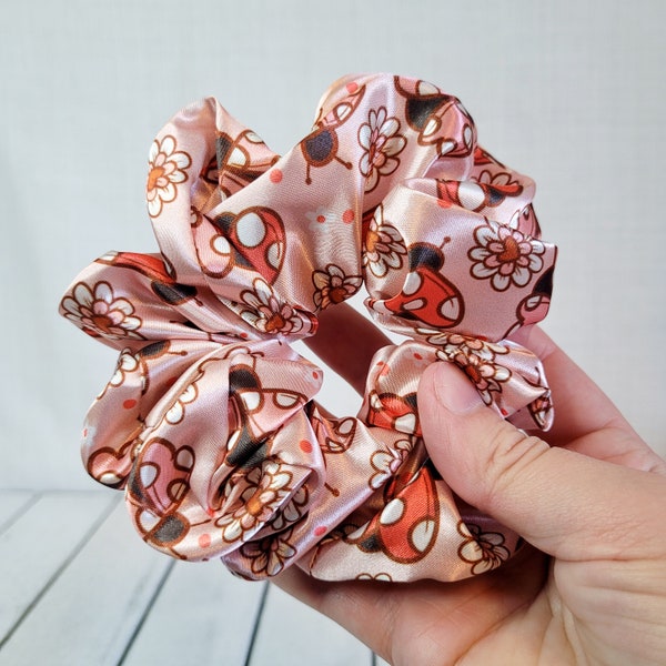 Ladybug Scrunchie