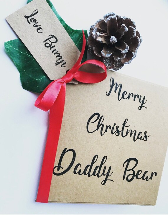 merry christmas daddy from bump