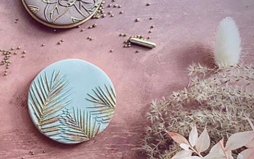 Palm Leaf Cookie Embosser 061
