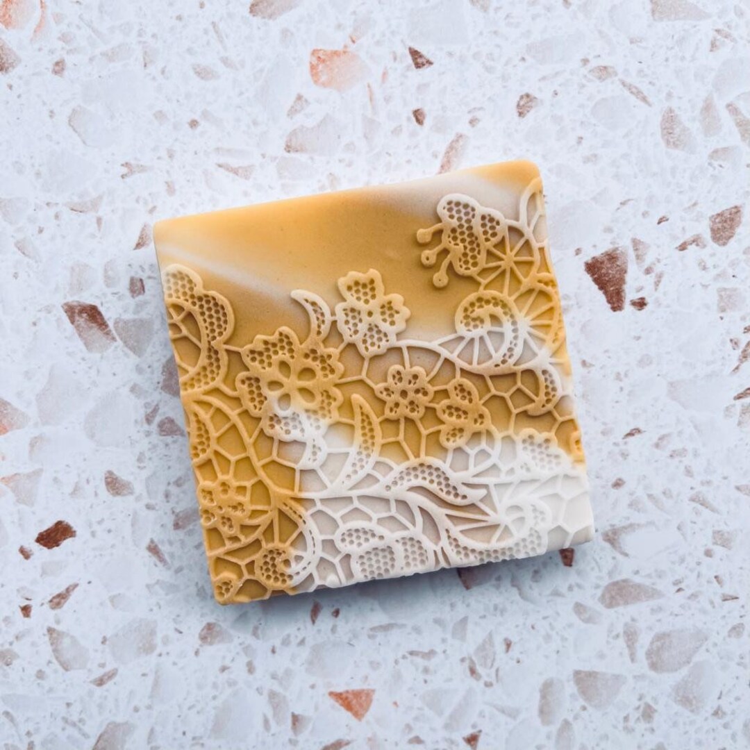 Lace Cookie Embosser 040 Etsy