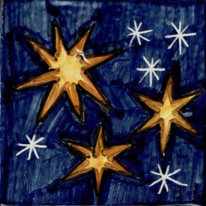 Stars - Square - San Donato Italian Ceramic Tile