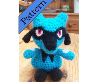 Riolu crochet pattern / Pokemon