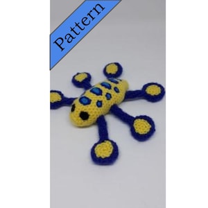Subnautica Hoverfish crochet pattern / amigurumi / fish / game / ocean / sea / peeper / adorable / kawaii / leviathan / quick / easy / cute