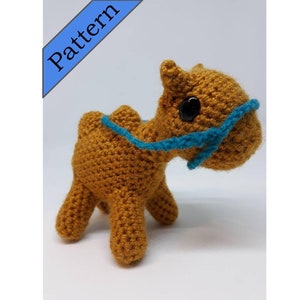 Ken the Camel crochet pattern / 2 humps / desert / sand / nature / animal / amigurumi / wool / yarn / easy / beginner