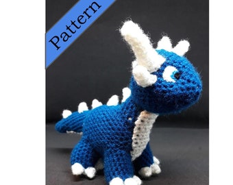 Drake Crochet Pattern / dragon / lizard / reptile / easy / mythical / Chinese dragon / wyvern / teddy / toy / plush / amigurumi / soft