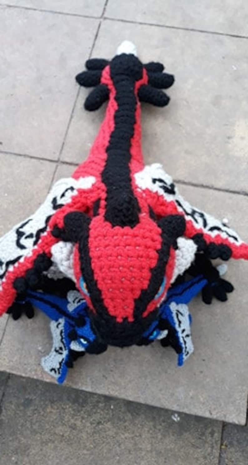 Rathalos Crochet Pattern / Monster Hunter / World / Huge / Dragon ...