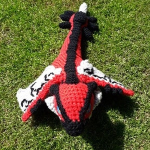 Rathalos Shell Pattern Rathalos Crochet Pattern / Monster Hunter / World / Huge / Dragon ...