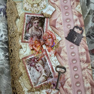 Vintage style junk journal